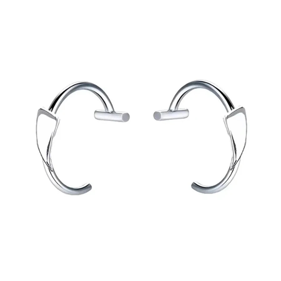 Two pieces of trendy nose and lip rings