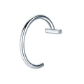 1Pc Stainless Steel Fake Nose Rings Hoops
